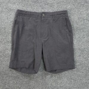 Faherty Shorts Mens 30 Gray All Day Chino Stretch Hybrid 7in Summer Casual